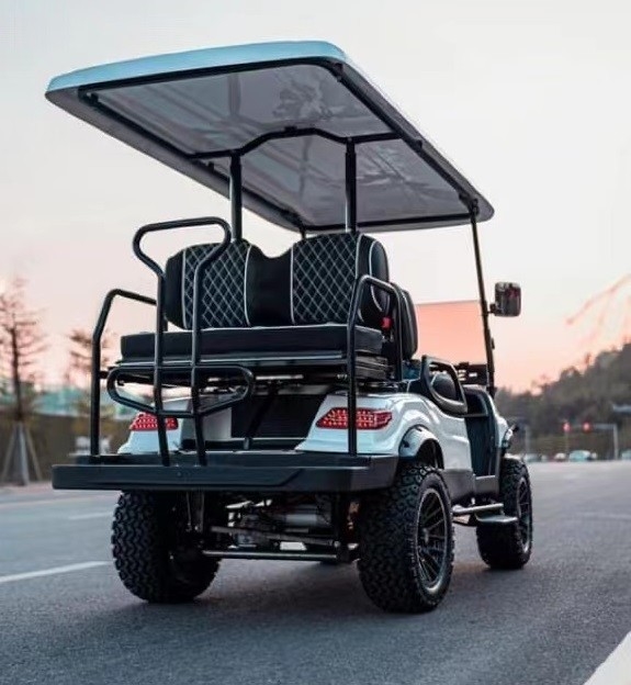 รถกอล์ฟ TOP ที่ปรับแต่งได้ระดับไฮเอนด์ EV2 25mph 48V
