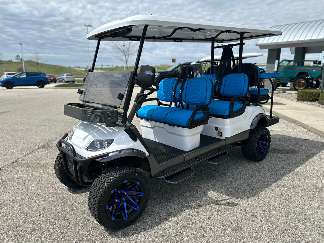 EV4+2G 25mph TOP Golf Car Customizable Color High End Upgradeable