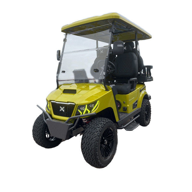 โรงงานจีน Custom New 4 Seats Club Car แบตเตอรี่ทํางานกอล์ฟคาร์ต กอล์ฟไฟฟ้า บุ๊กกี้