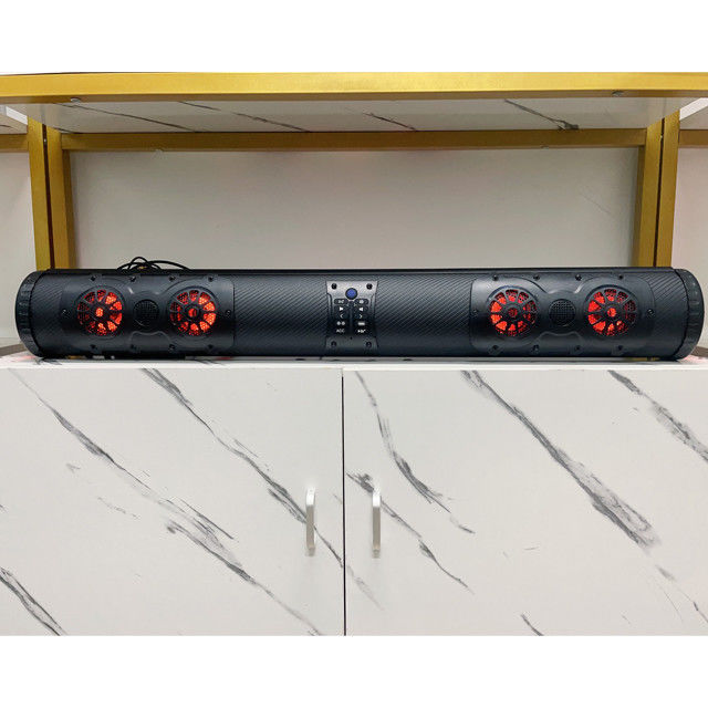 ภายนอก แอมพลิเฟียร์ ATV UTV กอล์ฟคาร์ท BT Connector 8 Speaker Soundbar กันน้ําด้วยไฟ LED 500 วัตต์