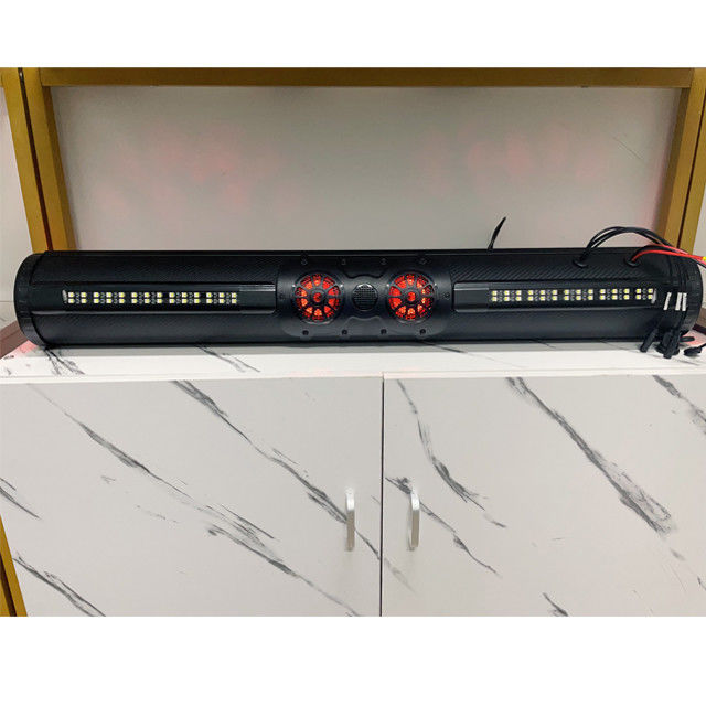 ภายนอก แอมพลิเฟียร์ ATV UTV กอล์ฟคาร์ท BT Connector 8 Speaker Soundbar กันน้ําด้วยไฟ LED 500 วัตต์
