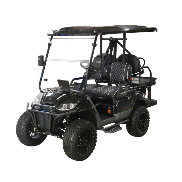 รถกีฬากอล์ฟขายส่ง สี / กระจกหน้าต่างใส พับ TOP GOLF XL รถกีฬากอล์ฟกับ ESP STREET LEGAL ยาง 14 นิ้ว
