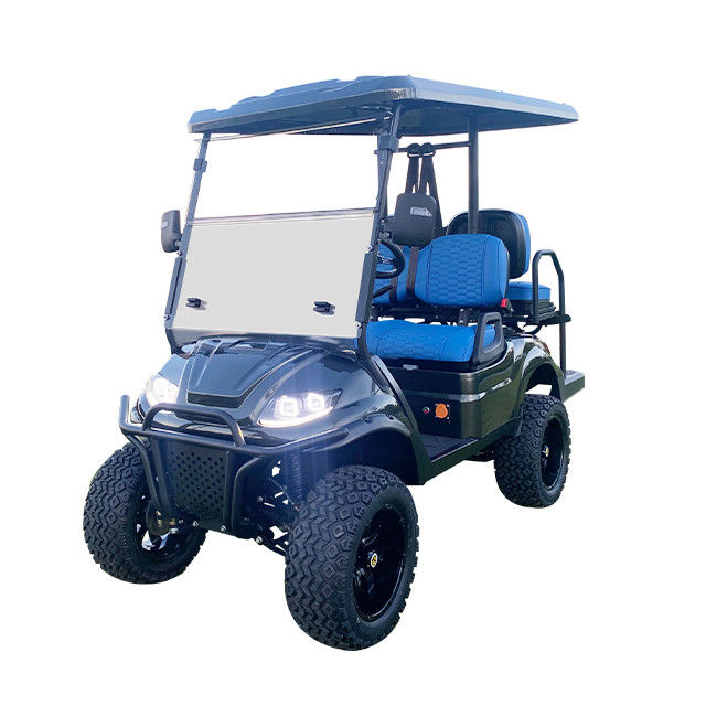 เทรนด์ล่าสุด 48V 62V 72V 5KW7.5KW มอเตอร์ 4 ที่นั่ง คาร์ทกอล์ฟใหม่