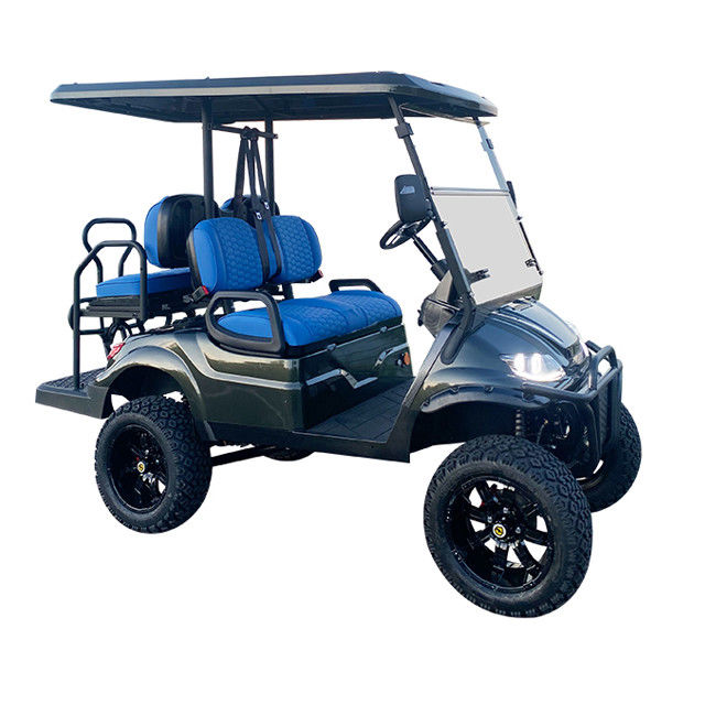 เทรนด์ล่าสุด 48V 62V 72V 5KW7.5KW มอเตอร์ 4 ที่นั่ง คาร์ทกอล์ฟใหม่