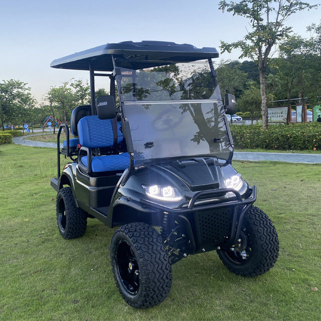 เทรนด์ล่าสุด 48V 62V 72V 5KW7.5KW มอเตอร์ 4 ที่นั่ง คาร์ทกอล์ฟใหม่