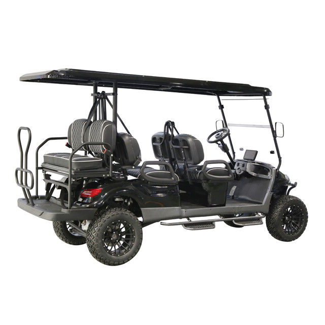2024 ไฟฟ้า 30mph TOP กอล์ฟ ปรับแต่งสี สูงสุด อัพเกรด EV Cart