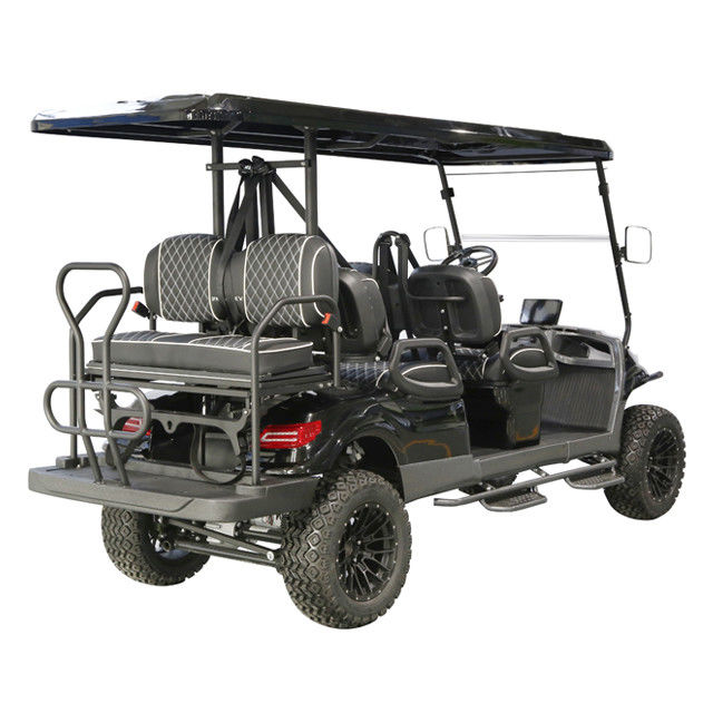 2024 ไฟฟ้า 30mph TOP กอล์ฟ ปรับแต่งสี สูงสุด อัพเกรด EV Cart