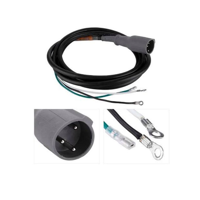 โป๊ชาร์จ 48 วอลต์สําหรับรถคลับ DS & Previousent 1, 3-Pin Male Plug With DC Cordset, แทน OEM# 101828901 103429001 101128901
