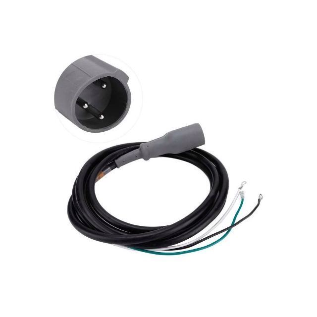 โป๊ชาร์จ 48 วอลต์สําหรับรถคลับ DS & Previousent 1, 3-Pin Male Plug With DC Cordset, แทน OEM# 101828901 103429001 101128901