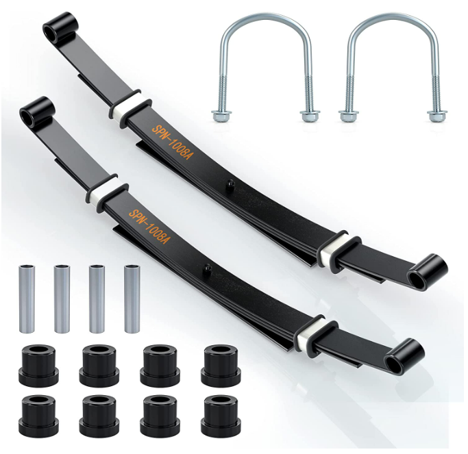 ชุดสปริงหลัง 4 ใบแบบ Heavy Duty พร้อมกระโปรงและแขนสําหรับรถสโมสร DS Golf Cart 1014675