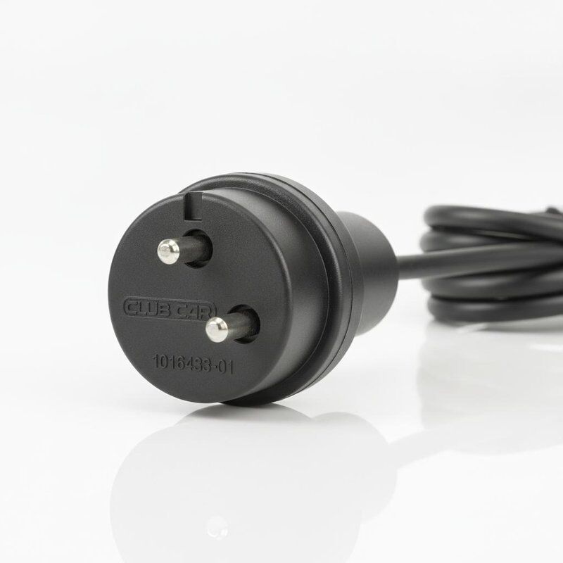 Club Car 36V ปลั๊กสายไฟ 1016433-01 OEM เปลี่ยนรอบสามขาออกแบบแม่พิมพ์ Weatherproof BODY