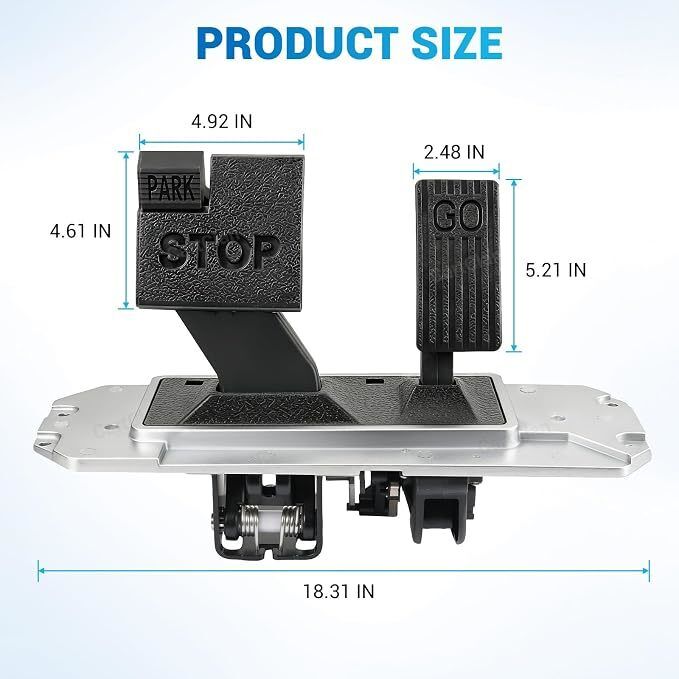 Club Car Precedent Pedal Assembly 102500001 OEM Replacement รุ่นแรก Pedal Complete Assembly