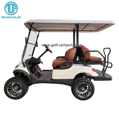 Golf Car Version Lift Up Chassis , 4 Seaters Electric Operated Golf Car